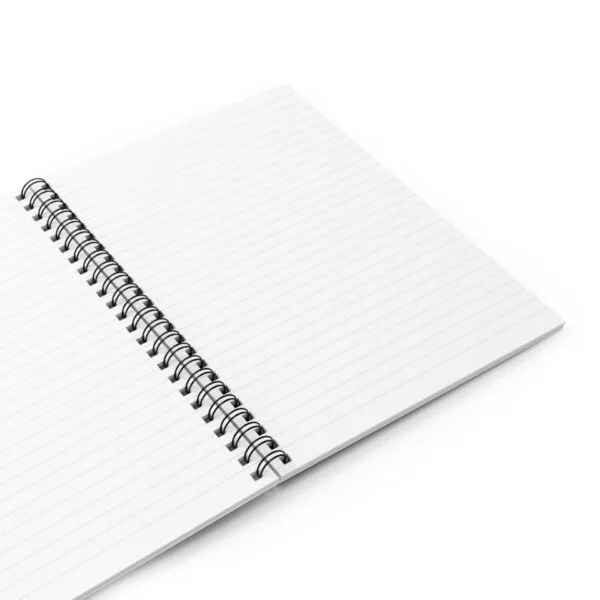 Cute Cat Spiral Notebook - "Write it like it's purring inside you"