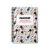 Cute Cat Spiral Notebook - "Write it like it's purring inside you"